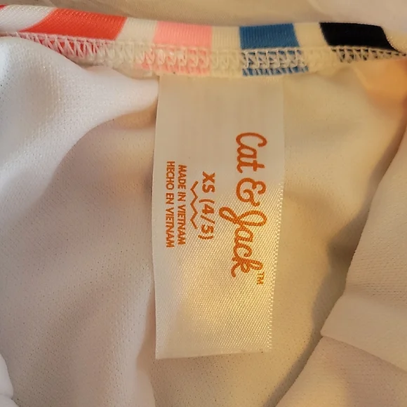 Colorful Striped Kids Swimsuit - Picture 7 of 7